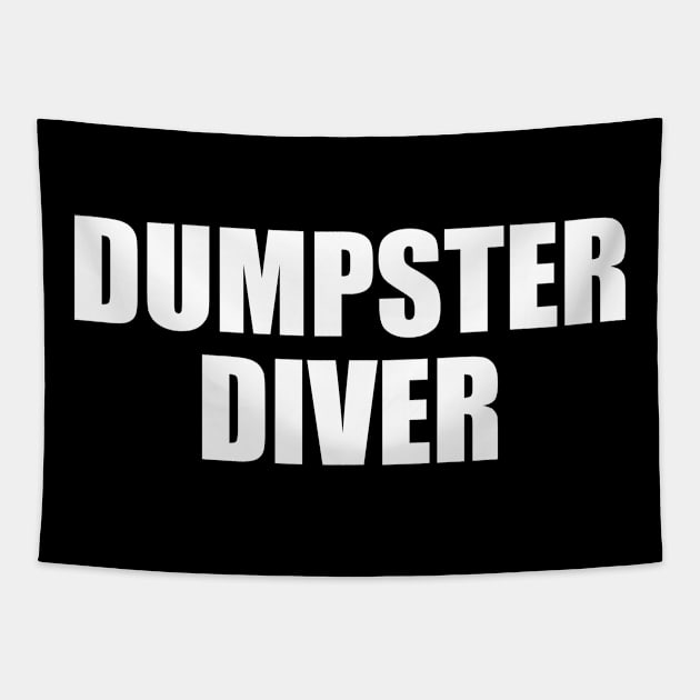 Dumpster Diver Tapestry by Ivetastic