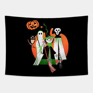 Vintage Halloween design Tapestry