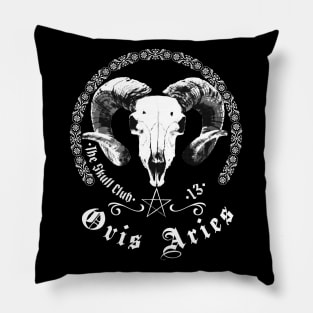 The Skull CLub - Ovis Aries 13 Pillow