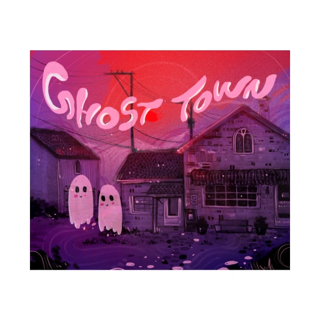 Ghost town by Inkdoski