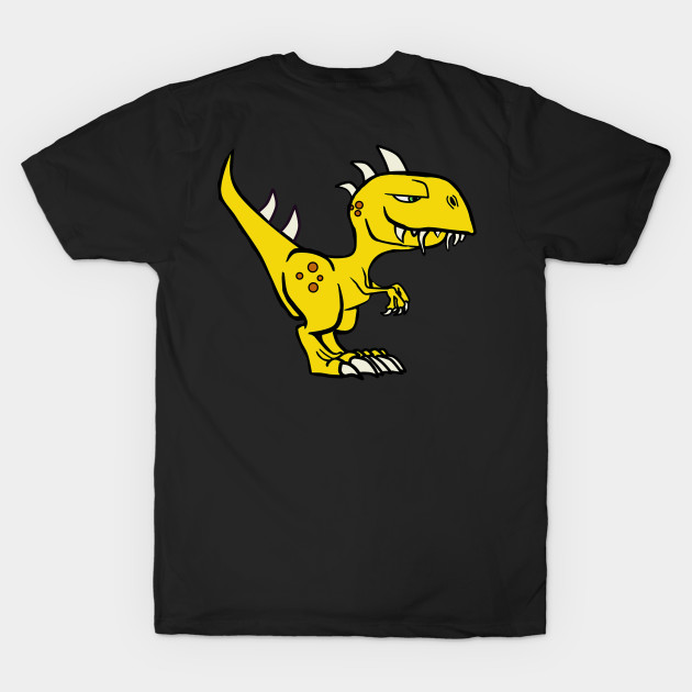 Cartoon Dinosaur Yellow Cartoon Dinosaur T Shirt Teepublic - yellow dino t shirt roblox