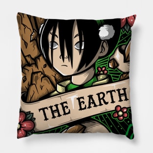 Earth Tattoo Pillow