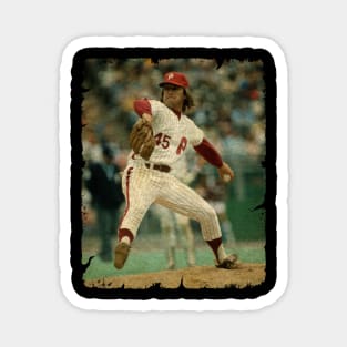 Tug McGraw in Philadelphia Phillies Magnet