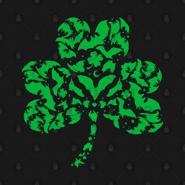 St. Batty's Day Shamrock by tmiranda85