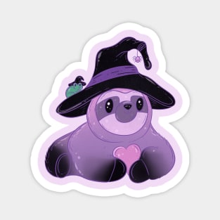 Witchy sloth Magnet