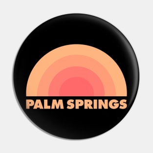 Retro Palm Springs Pin