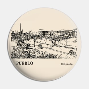 Pueblo Colorado Pin