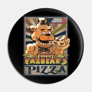 Vintage Freddy Fazbears Pizza Pin