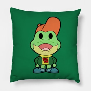 Dig Em Frog Pillow