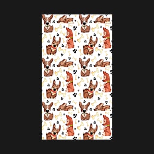 Cute Dog Pattern Gift T-Shirt