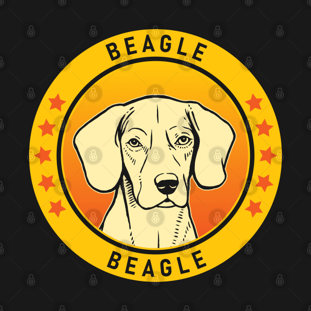 Beagle Dog Portrait by millersye