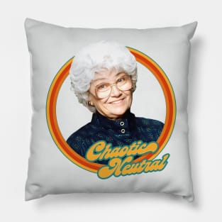 Sophia Petrillo ∆ Chaotic Neutral ∆ Golden Girls Pillow