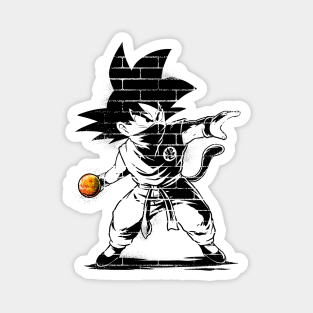 Imanes Dragon Ball Z Super Saiyan Goku Teepublic Mx