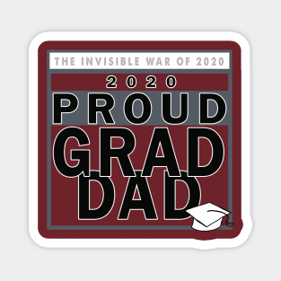 PROUD GRAD DAD Magnet