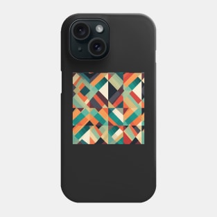 Geo Diamond: A Vibrant and Playful Fabric Pattern for Modern Fashion #4 Phone Case