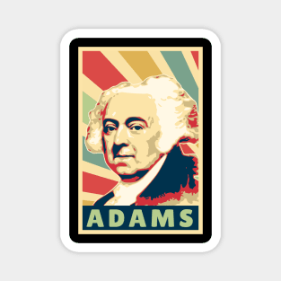 John Adams Vintage Colors Magnet