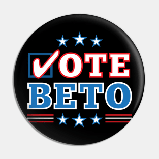 Texas "Vote Beto" O'Rourke for US Senate Election Pin