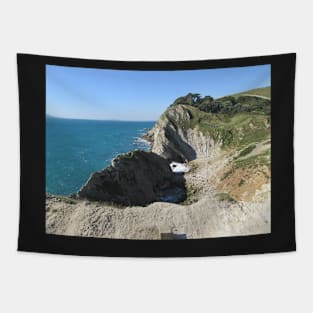 Stair Hole Rock Formation, Lulworth Cove, Dorset Tapestry