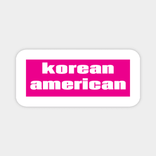 Korean American Magnet