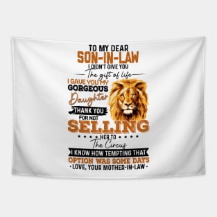 SON-IN-LAW Tapestry