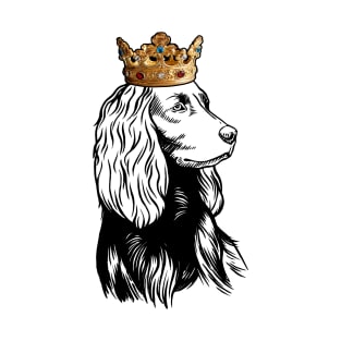 Boykin Spaniel Dog King Queen Wearing Crown T-Shirt