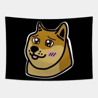 Kawaii Doge Tapestry