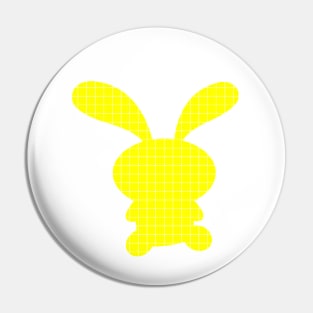 Bunny pixel art Pin