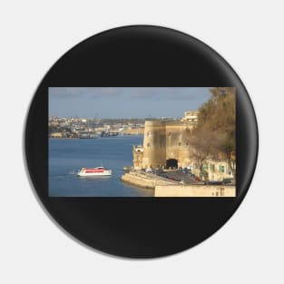 Grand Harbour, Valletta, Malta Pin