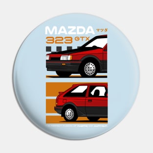 Mazda Fanatic Art Pin