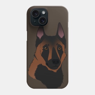 SimpliciTee - Mahogany Malinois Phone Case