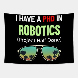 PHD Project Half Done Robotics Robot Robots Tapestry