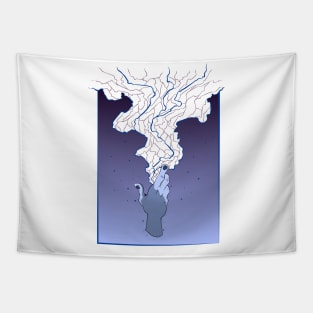 The great night dreams - Yabisan - Vector Style Tapestry