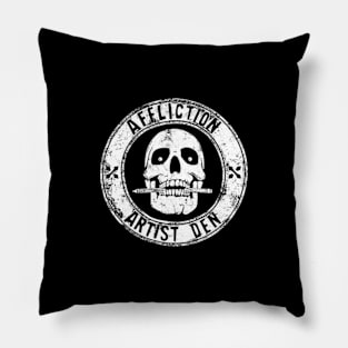 Affliction Skull Pillow