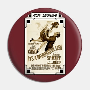 It's A Wonderful Life (Sepia) Pin