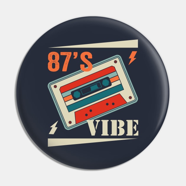 87’s Old Vibe Pin by Ortumuda