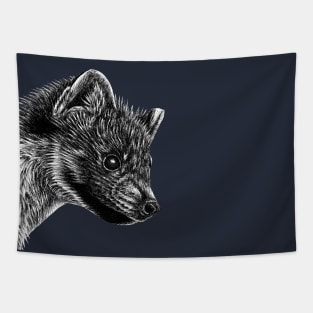 Pine marten Tapestry