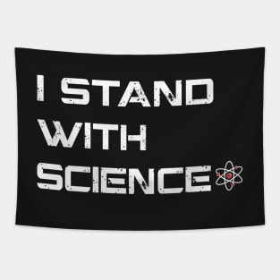 I Stand With Science Tapestry