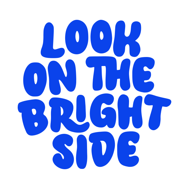 Look on The Bright Side in Blue and Cream by MotivatedType