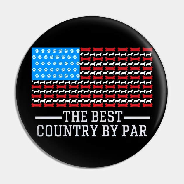 Dog Flag USA the best country by par independence day Pin by Superior T-Shirt