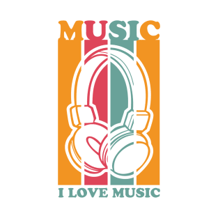 I Love Music T-Shirt