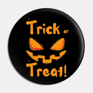 Halloween trick or treat ghost Pin