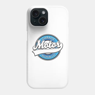 garage motor company retro logo Phone Case