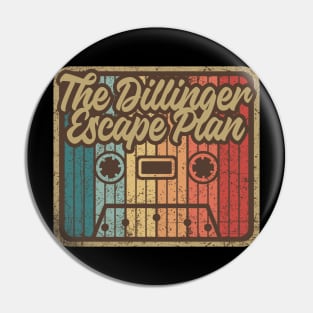 The Dillinger Escape Plan Vintage Cassette Pin