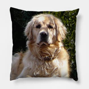 Dogs - Dog on Guard Pillow