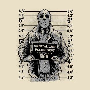 Jason Mug Shot T-Shirt