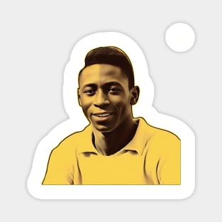 Pele is a legend of soccer Magnet