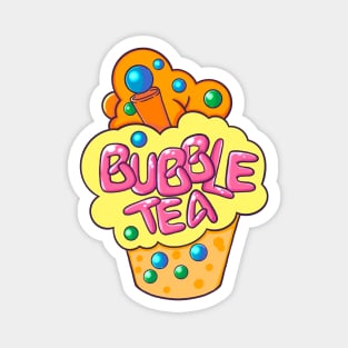 Bubble Boba Bobble Tea Magnet