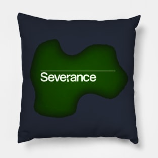 severance series Adam Scott and Britt Lower fan works graphic design by ironpalette Pillow