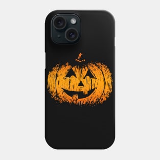 Halloween Pumpkin head design, Cool pumpkin drawing Phone Case