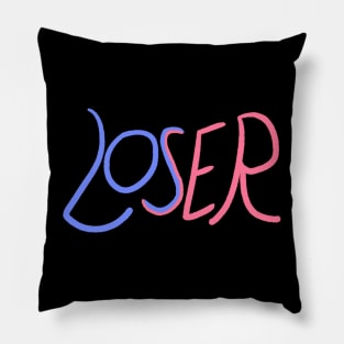 Loser Gradient Design Pillow